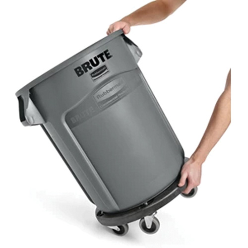 Chariot &agrave; visser Brute, Poly&eacute;thyl&egrave;ne, Noir, Convient aux contenants 20 - 55 US gal. Toolneeds Inc.