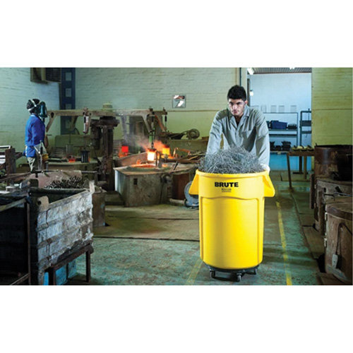 Chariot &agrave; visser Brute, Poly&eacute;thyl&egrave;ne, Noir, Convient aux contenants 20 - 55 US gal. Toolneeds Inc.