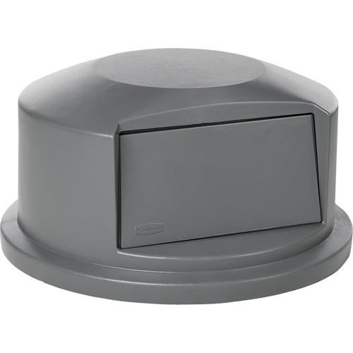 Couvercles ronds Brute, Couvercle bomb&eacute;, Plastique/Poly&eacute;thyl&egrave;ne, Convient aux contenants 24" dia. Toolneeds Inc.