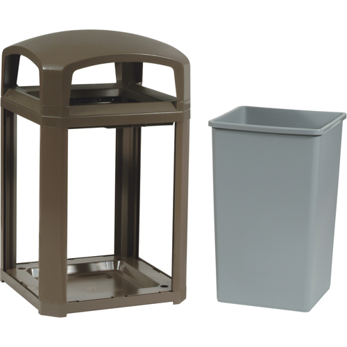 Cadre pour contenant Landmark Series Classique a/enveloppe rigide, Acier galvanis&eacute;, 35 gal. US Toolneeds Inc.