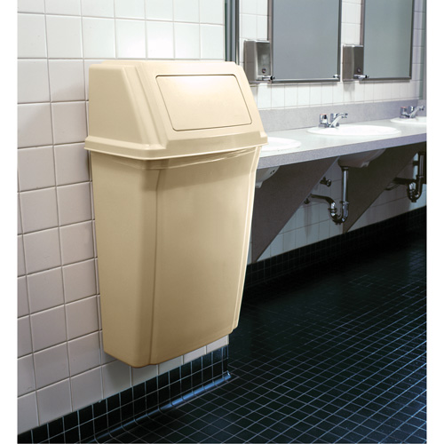 Slim Jim&reg; Containers, Swing Lid, Plastic, Fits Container Size: 19-1/2" x 12" Toolneeds Inc.