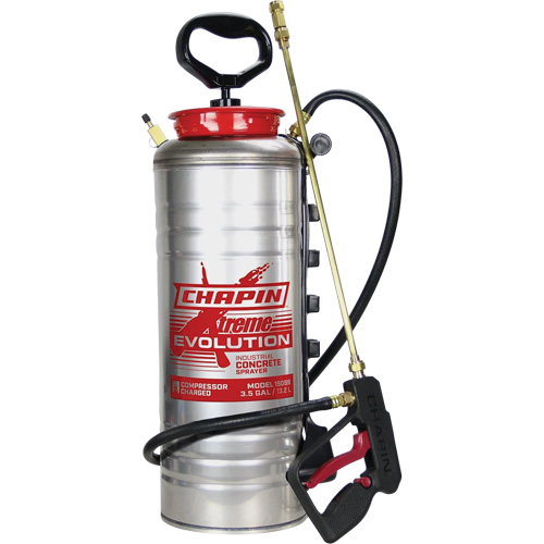 Pulv&eacute;risateur de b&eacute;ton &agrave; r&eacute;servoir Evolution, 3,5 gal. (13,2 L), Acier inoxydable, Lance de 19" Toolneeds Inc.