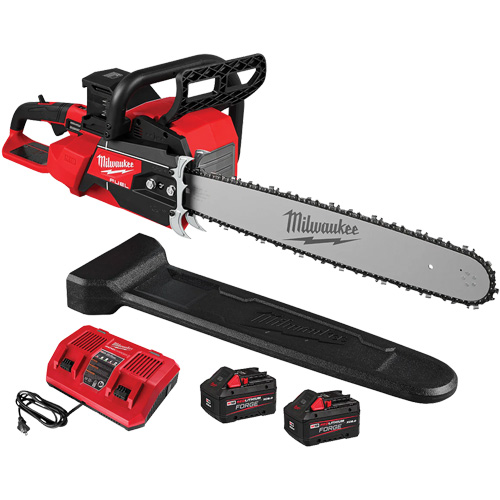 Fuel 20" Dual Battery Chainsaw Kit, Battery Powered, 5.8 HP Toolneeds Inc.