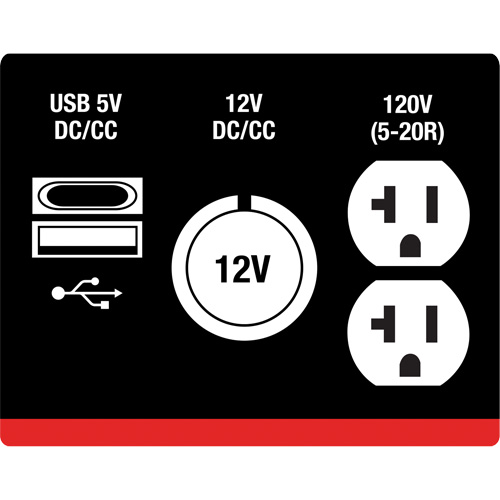 Inverter Generator, 2500 W Surge, 1800 W Rated, 4.2 L Tank Toolneeds Inc.