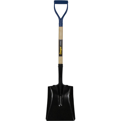 Square Point Shovel, Hardwood, Tempered Steel Blade, D-Grip Handle, 41-1/2" Long Toolneeds Inc.