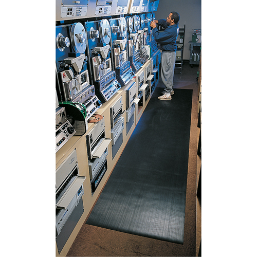 Tapis standard no 381, Ergonomique, 4' x 105' x 1/8", Noir Toolneeds Inc.