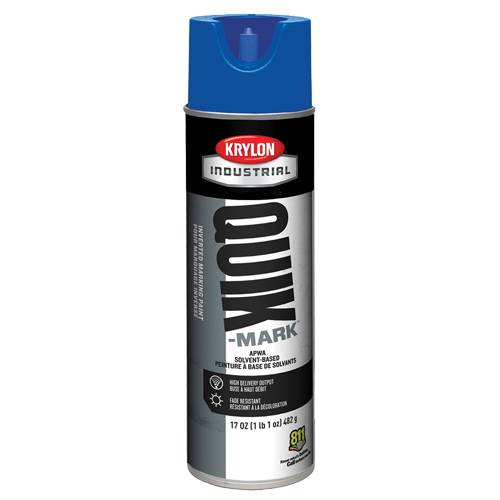 Industrial Quik-Mark Solvent-Based Inverted Marking Paint, 17 oz., Aerosol Can Toolneeds Inc.