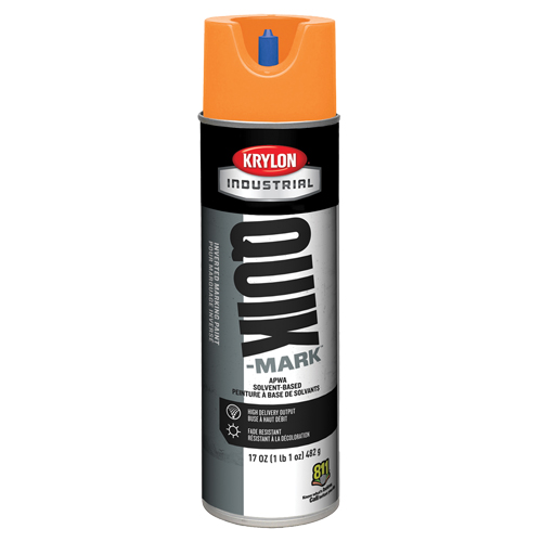 Industrial Quik-Mark Solvent-Based Inverted Marking Paint, 17 oz., Aerosol Can Toolneeds Inc.