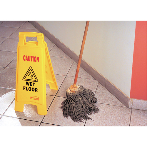 "Wet Floor" Safety Signs, English with Pictogram Toolneeds Inc.