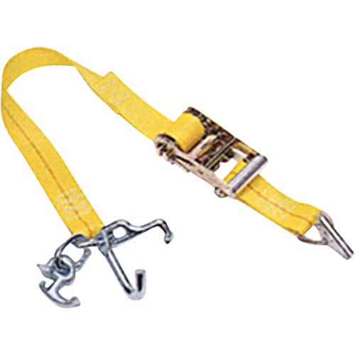 Tendeurs d'arrimage pour voitures avec verrou universel, Rochet, 2" la x 7' lo, Charge d'utilisation 1367 lb (620 kg) Toolneeds Inc.