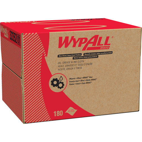 WypAll&reg; Oil, Grease & Ink Cloth, Specialty, 16-4/5" L x 12" W Toolneeds Inc.