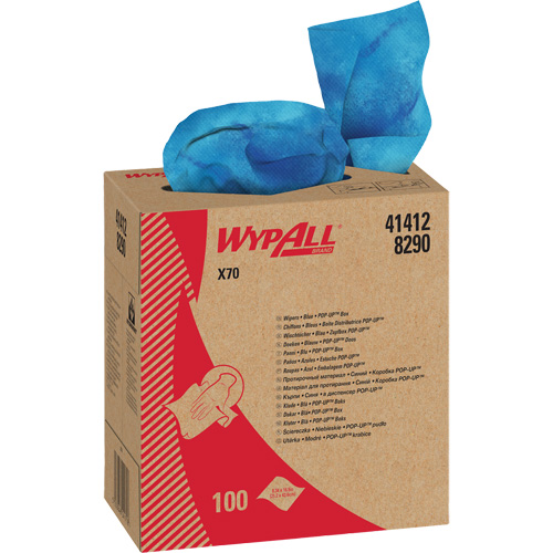 WypAll&reg; X70 Premium Industrial Cloths, Heavy-Duty, 16-4/5" L x 8-1/3" W Toolneeds Inc.