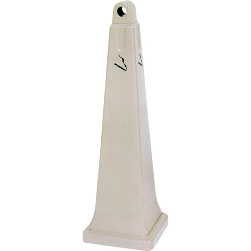 Groundskeeper Cigarette Waste Collectors, Free-Standing, Plastic, 1 US gal. Capacity, 39-3/4" Height Toolneeds Inc.