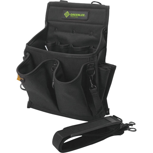 Tool Bag, Nylon, 20 Pockets, Black Toolneeds Inc.