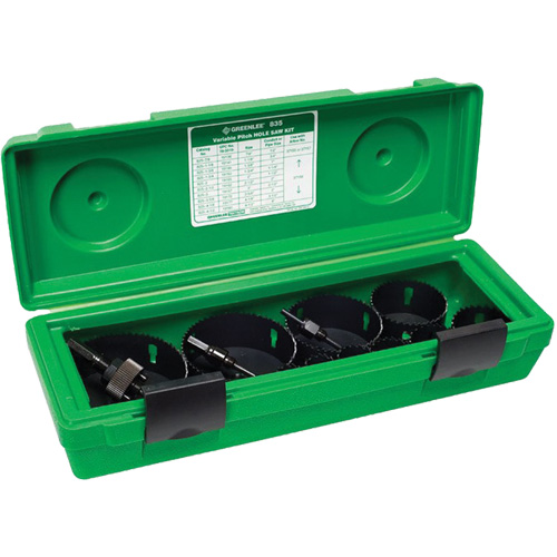 Bi-Metal Hole Saw Kit, 13 Pieces Toolneeds Inc.
