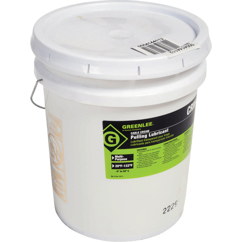 Lubrifiant en cr&egrave;me pour tirage de c&acirc;ble, Seau Toolneeds Inc.