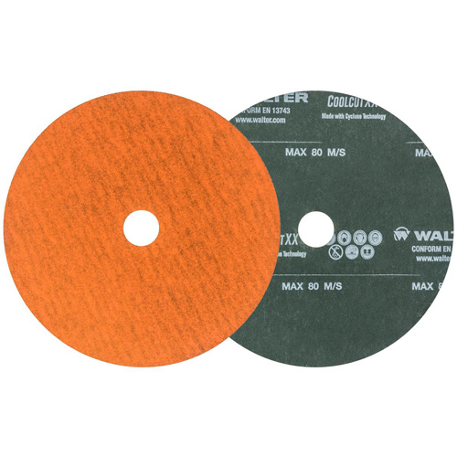 Disque de sablage Coolcut XX, Disque &agrave; sabler Coolcut XX, Oxyde d'aluminium/C&eacute;ramique, 24, 5" Dia x 7/8" Arbre Toolneeds Inc.