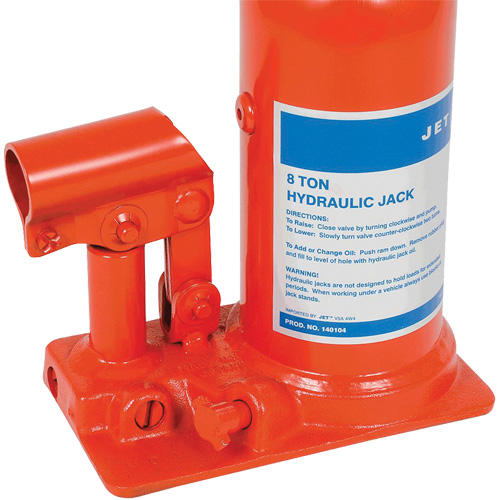 JHJ-8 Super Heavy-Duty Bottle Jack, 8 Ton(s), 15-3/8" Raised Height Toolneeds Inc.