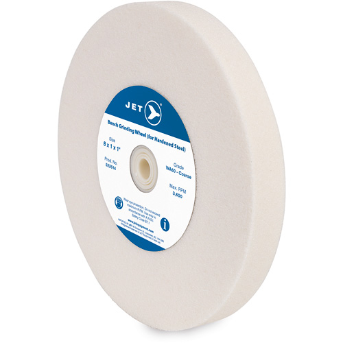 WA810F Bench Grinding Wheel, 8" x 1", 1" Arbor, Aluminum Oxide Toolneeds Inc.