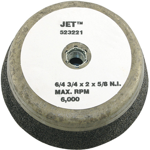 Resin Bond Cup Wheel, 6" x 2", 5/8"-11NC Arbor, Type 11 Toolneeds Inc.