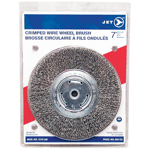 Disque &agrave; fils cr&ecirc;p&eacute;s, 7" dia., Fils 0,014", Arbre 1/2" - 2" Toolneeds Inc.