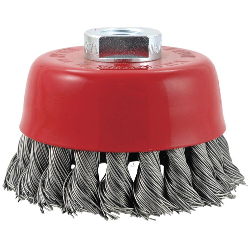 CK3201M14 High Performance Knot Twisted Cup Brush, 3" Dia. Toolneeds Inc.