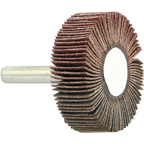 Shaft Mounted Flapwheel, 80 Grit, 1-1/2" x 1/2" x 1/4" Toolneeds Inc.