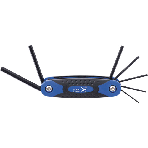 JFHK-7M Folding Hex Key Set, 7 Pcs., Metric Toolneeds Inc.