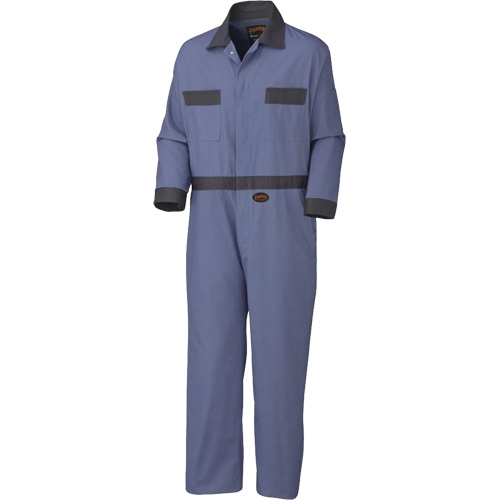 5133T Coveralls with Concealed Brass Buttons, Men's, Navy Blue, Size 42 Toolneeds Inc.