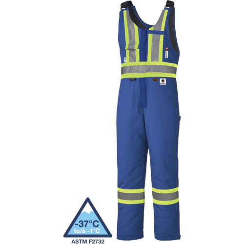 5524A High-Visibility Flame-Resistant Quilted Safety Coveralls, 2X-Large, Royal Blue Toolneeds Inc.