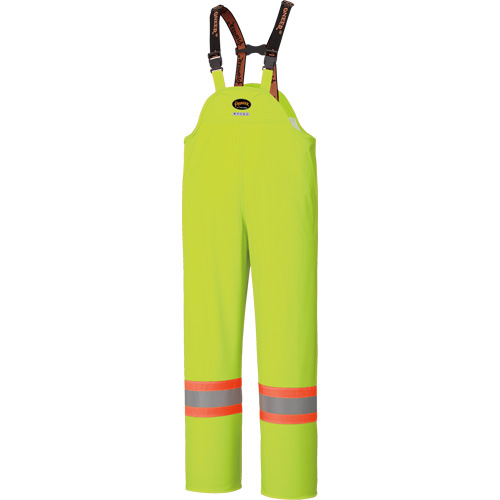 5895 High Visibility Flame Resistant Waterproof Bib Pants, 2X-Large, High Visibility Lime-Yellow Toolneeds Inc.