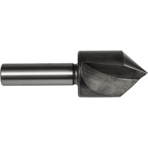 Fraise conique, 1-1/4", Acier rapide, Angle de 82°, 1 cannelures Toolneeds Inc.