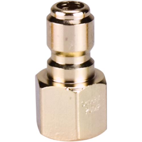 3/8" Female Plated Steel Quick Disconnect Plug Toolneeds Inc.