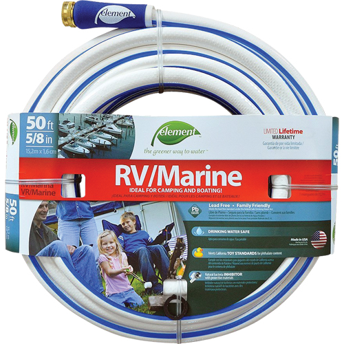 Boyaux d'arrosage pour bateaux et VR Element , PVC, 5/8" dia x 50' Toolneeds Inc.