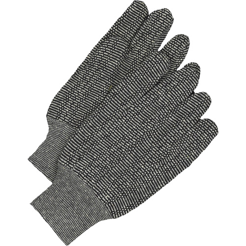 Gants en jersey classiques, Taille unique, Poivre et sel, Non doubl&eacute;, Poignet en tricot Toolneeds Inc.