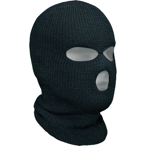 Classic 3-Hole Balaclava, Acrylic, Black Toolneeds Inc.