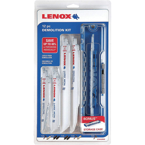 Ensemble de lames de scie alternative pour d&eacute;molitions Toolneeds Inc.