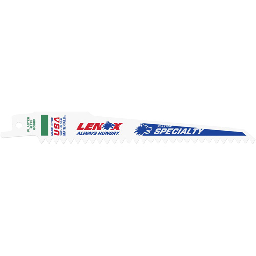 Lame de scie alternative, Bim&eacute;tal, 6 Dents par pouce, 6" lo x 3/4" la Toolneeds Inc.