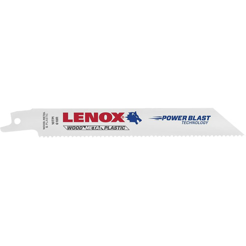 General Purpose Reciprocating Saw Blades, Bi-Metal, 10 TPI, 8" L x 3/4" W Toolneeds Inc.