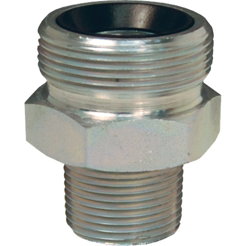 Boss Ground Joint Spud, Iron, 2", Male NPT Toolneeds Inc.