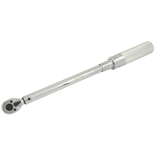 Heavy-Duty Micro-Adjustable Torque Wrench, Click, 3/8" Square Drive, 10 - 100 ft-lbs. Toolneeds Inc.