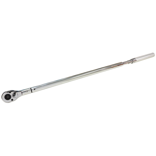 Heavy-Duty Micro-Adjustable Torque Wrench, Click, 3/4" Square Drive, 100 - 600 ft-lbs. Toolneeds Inc.