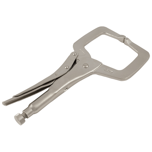 Locking Clamp Pliers with Swivel Pads, 11" Length, C-Clamp Toolneeds Inc.