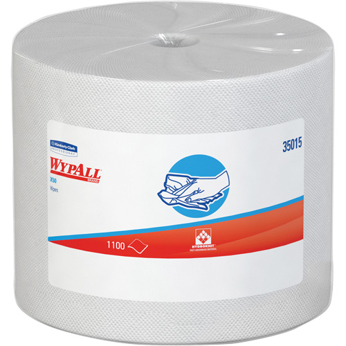 Chiffons &agrave; usage prolong&eacute; X50 WypAll, Tout usage, 13-2/5' lo x 9-4/5" la Toolneeds Inc.