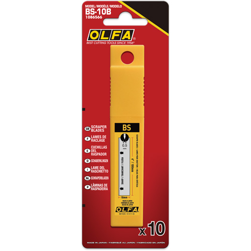 100mm BS-10B Dual-Edge Scraper Blades Toolneeds Inc.