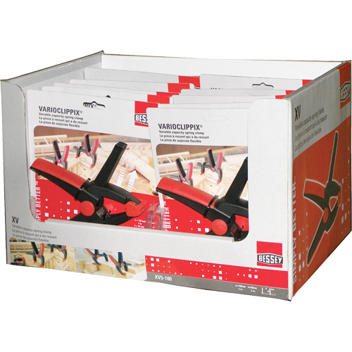 Serre-joint &agrave; ressort variable VarioClippix Toolneeds Inc.