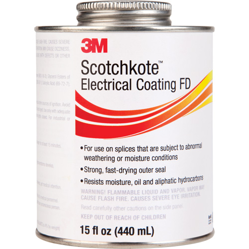 Scotchkote Electrical Coating FD, Clear, 15 oz., Can Toolneeds Inc.