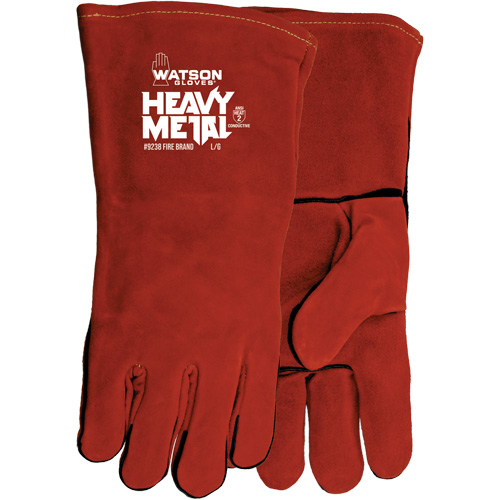 Gants de soudage Fire Brand, Cuir de vache refendu, Taille Taille unique Toolneeds Inc.