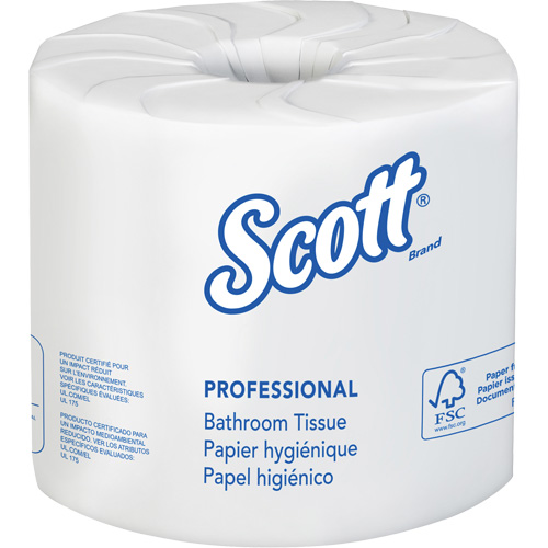 Scott&reg; Essential Toilet Paper, 2 Ply, 506 Sheets/Roll, 169' Length, White Toolneeds Inc.