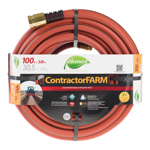 Contractor/FARM Water Hose, PVC, 5/8" dia. x 100' Toolneeds Inc.